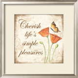Buy Cherish Life's Simple Pleasures at AllPosters.com