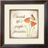 Buy Cherish Life's Simple Pleasures at AllPosters.com