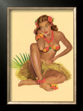 Buy Hawaiian Pin-Up Girl, 1949 at AllPosters.com