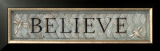 Believe Framed Art Print