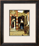 Buy Dutch Courtyard of a House in Delft at AllPosters.com