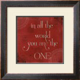 Buy You Are The One at AllPosters.com