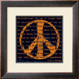 Peace Sign III Framed Art Print