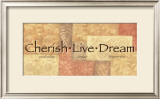 Buy Words to Live By: Cherish Live Dream at AllPosters.com