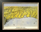 Buy Texas and Part of Mexico, c.1861 at AllPosters.com