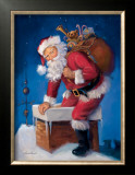 Santa in Chimney