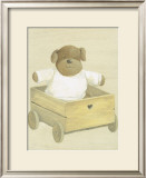 Dog in Wagon