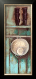 Little Black Cups Framed Art Print