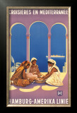 Buy Hamburg Amerika Linie, Croisieres en Mediterranee at AllPosters.com