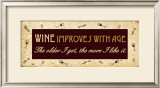 Wine Improves with Age
