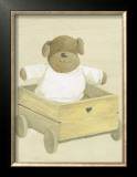 Dog in Wagon