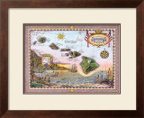 Buy Map of Old Hawaii at AllPosters.com