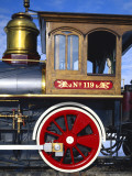 Old Fashioned Steam Train at Golden Spike National Historic Site, Great Basin, Utah