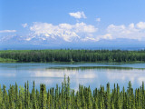 Buy View of Willow Lake with Mt. Wrangell, Wrangell, Alaska, USA at AllPosters.com