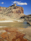 View of San Rafael Swell with Iron-Stained River, Utah, USA