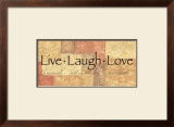 Buy Words to Live By: Live Laugh Love at AllPosters.com