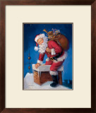 Santa in Chimney