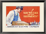 American Railway Express Shipment