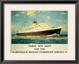 Buy Three New Ships at AllPosters.com