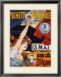 Buy Loterie-Pochette Nationale, 1907 at AllPosters.com