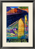 Buy Switzerland, St. Gothard Line at AllPosters.com