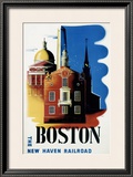 Buy New Haven Railroad, Boston at AllPosters.com