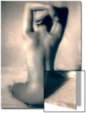 Rear View Nude Stretching