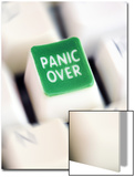 Computer Key Which Reads Panic Over