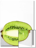 Buy Half of Kiwi Fruit on White Background at AllPosters.com