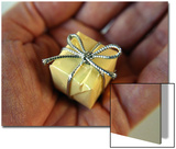 Tiny Present in a Mans Palm