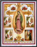 Lady of Guadalupe Montage