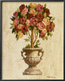 Buy Pink and Red Rose Topiary at AllPosters.com