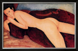 Reclining Nude from the Back, 1917