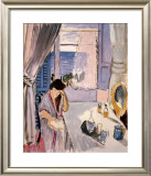 Woman Reading at a Dressing Table, Late 1919