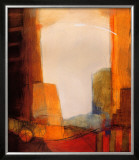 Buy Green Cityscape at AllPosters.com