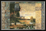 Buy Garden Woven with Flowers at AllPosters.com