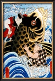 Buy Samurai Wrestling Giant Koi at AllPosters.com