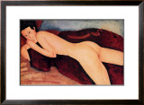 Reclining Nude from the Back, 1917