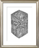 Abstract Black Hexagon Room