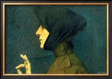 The Woman with a Gold Medallion