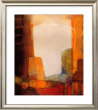 Buy Green Cityscape at AllPosters.com