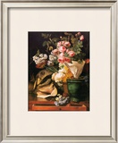 Buy Roses et Autres Fleurs, Coquillages, Tete de Requin et Petrifications, c.1819 at AllPosters.com