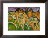 Nude Walking into the Sea, 1912