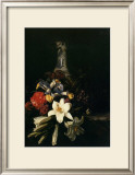 Buy Bouquet de Fleur Devant un Vase de Chine, 1661 at AllPosters.com