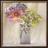 Buy Dahlia with Hydrangeas II at AllPosters.com