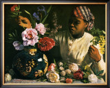 Buy La Negresse aux Pivoines, 1870 at AllPosters.com