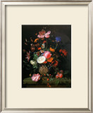 Buy Bouquet de Fleurs dans un Vase de Pierre, 1677 at AllPosters.com