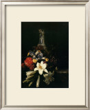 Buy Bouquet de Fleur Devant un Vase de Chine, 1661 at AllPosters.com