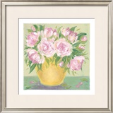 Buy Yellow Vase Peonies II at AllPosters.com