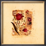 Buy Flower Notes with Purple Tulip at AllPosters.com